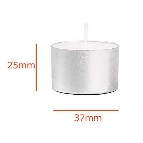 【特価】Hwagui ティーライトキャンドル アルミカップ 50個 ティーキャンドル ロウソク ろうそく 業務用 無香料 燃焼 8時間以上 ZH014