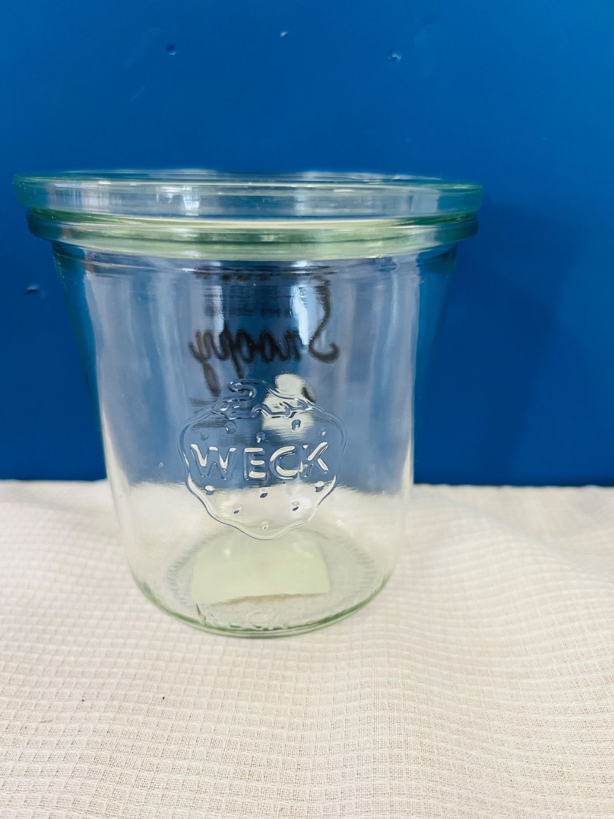 WECK 　スヌーピー　コラボ　　ガラスキャニスター　ジュースジャー SNOOPY×WECKコラボ ガラスキャニスター250ml - メルカリ