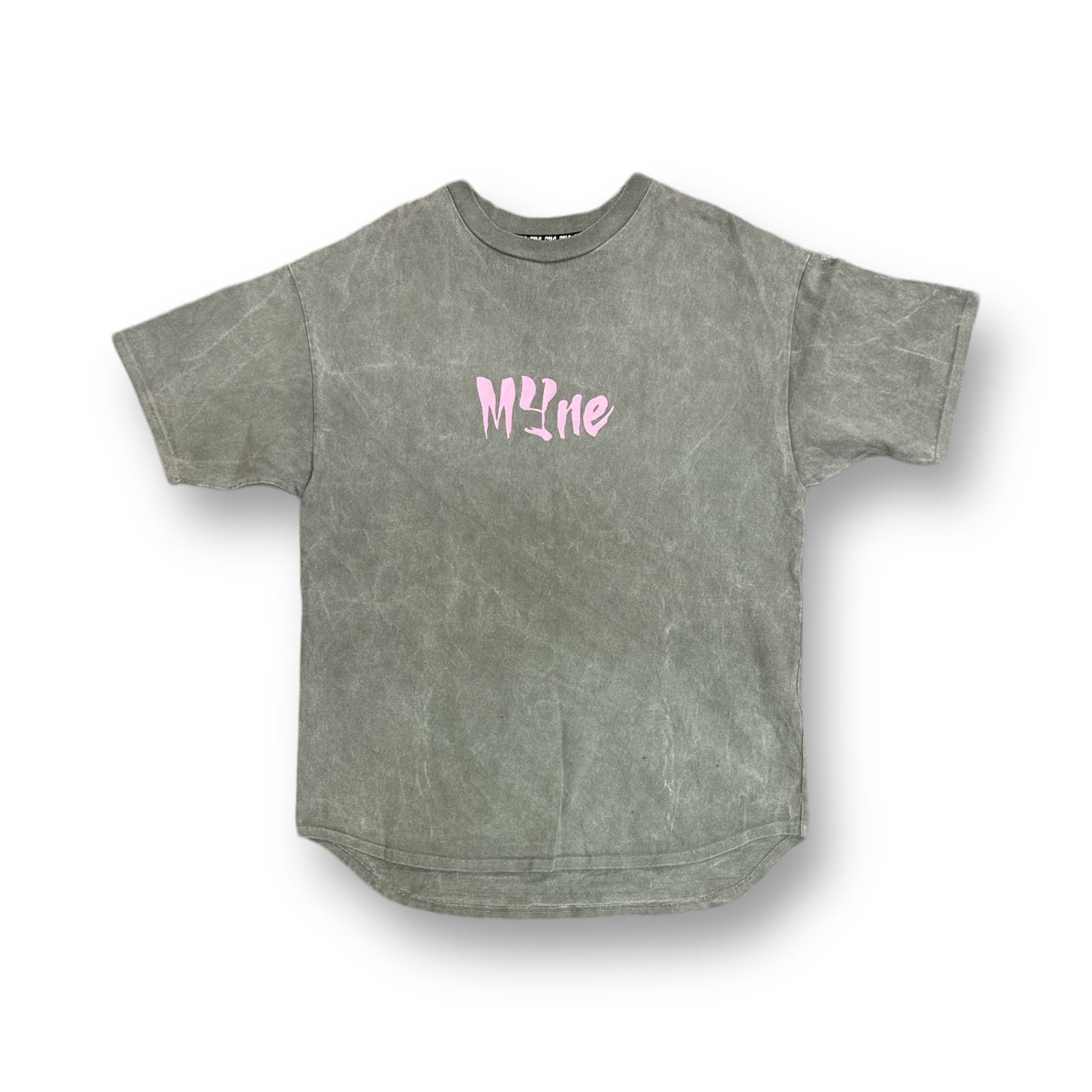 cvtvlist カタリスト myne コラボTシャツ CVTVLIST myne コラボ プリント クルーネック Tシャツ