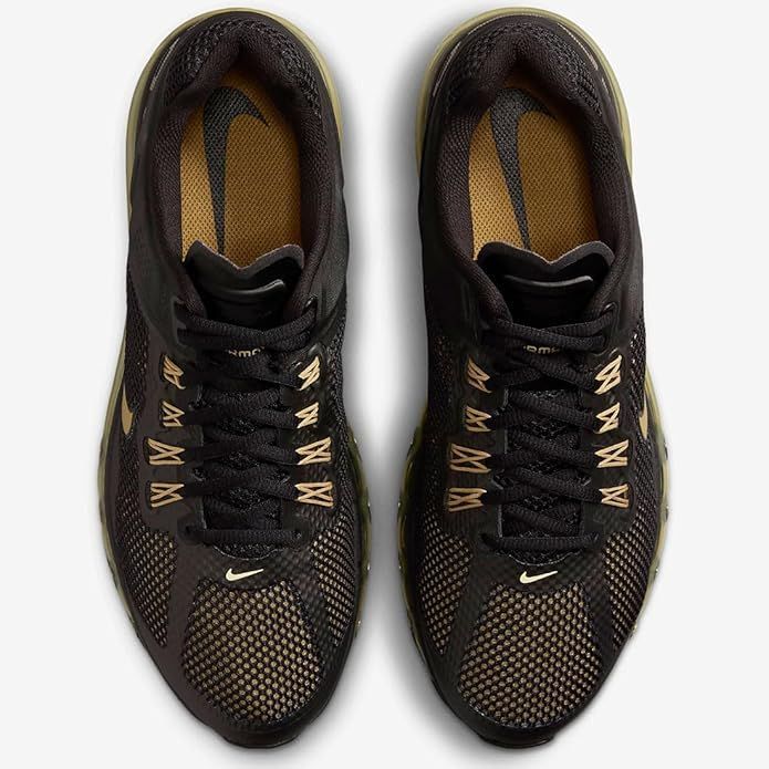 ■新品27.0cm■ナイキ エア マックス 2013 ブラック/ゴールド 復活 NIKE AIR MAX 2013 BLACK/METALLIC GOLD-FLT GOLD （ナイキ エア