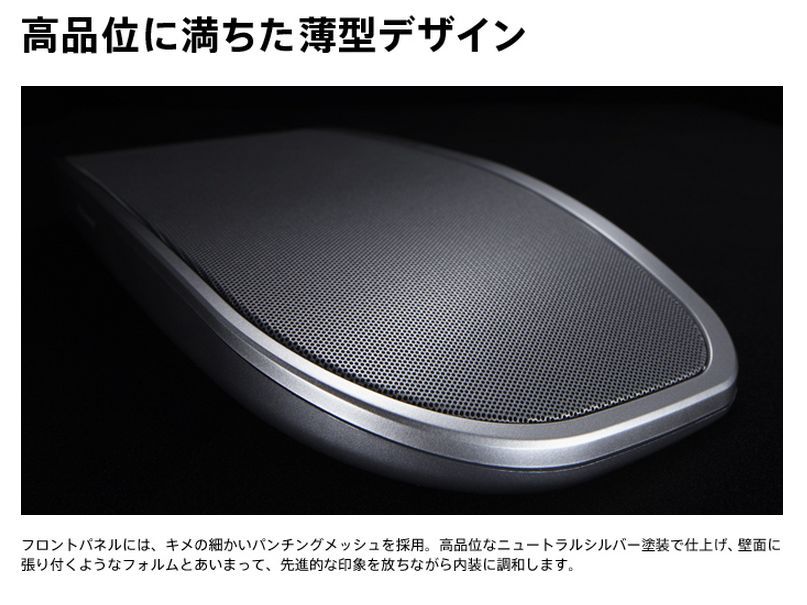 カロッツェリア薄型高音質HVTサテライトスピーカーTS-STH1100