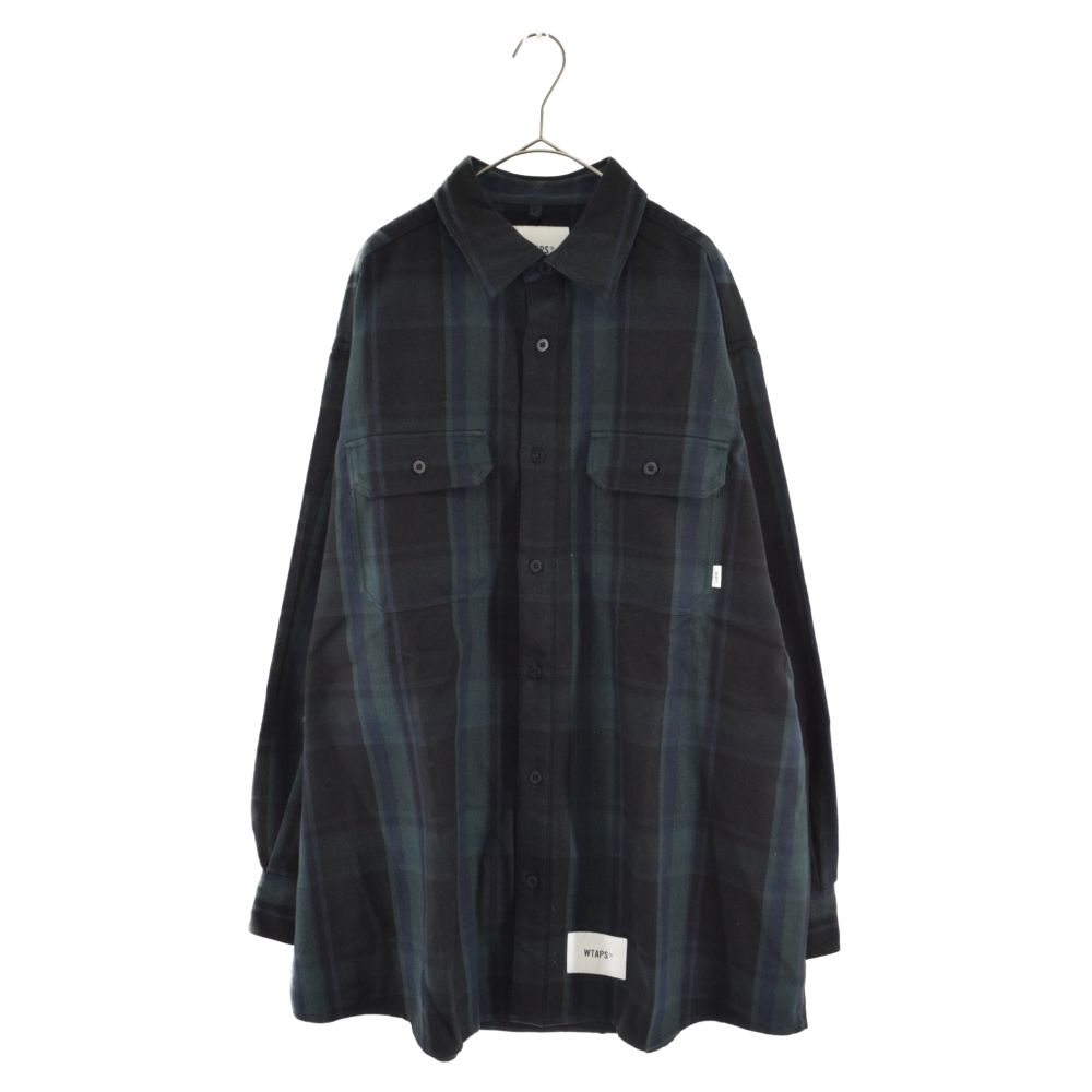 WTAPS ダブルタップス21AW 212TQDT-SHM05 DECK LS COTTON FLANNEL