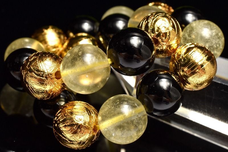 １点物 贅沢 宇宙のパワー MIX隕石 アルタイ隕石 黒隕石 リビアングラス 10mm 贅沢 宇宙のパワー ブレスレット パワーストーン 天然石 _MA9914