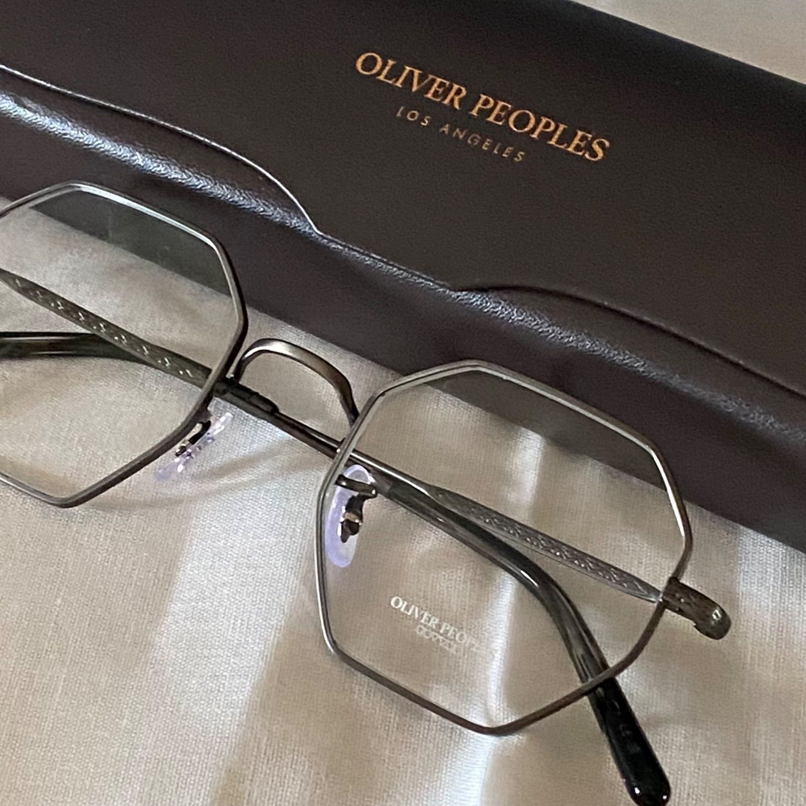 ファッション小物OV281 新品 OLIVER PEOPLES Holender メガネ - www