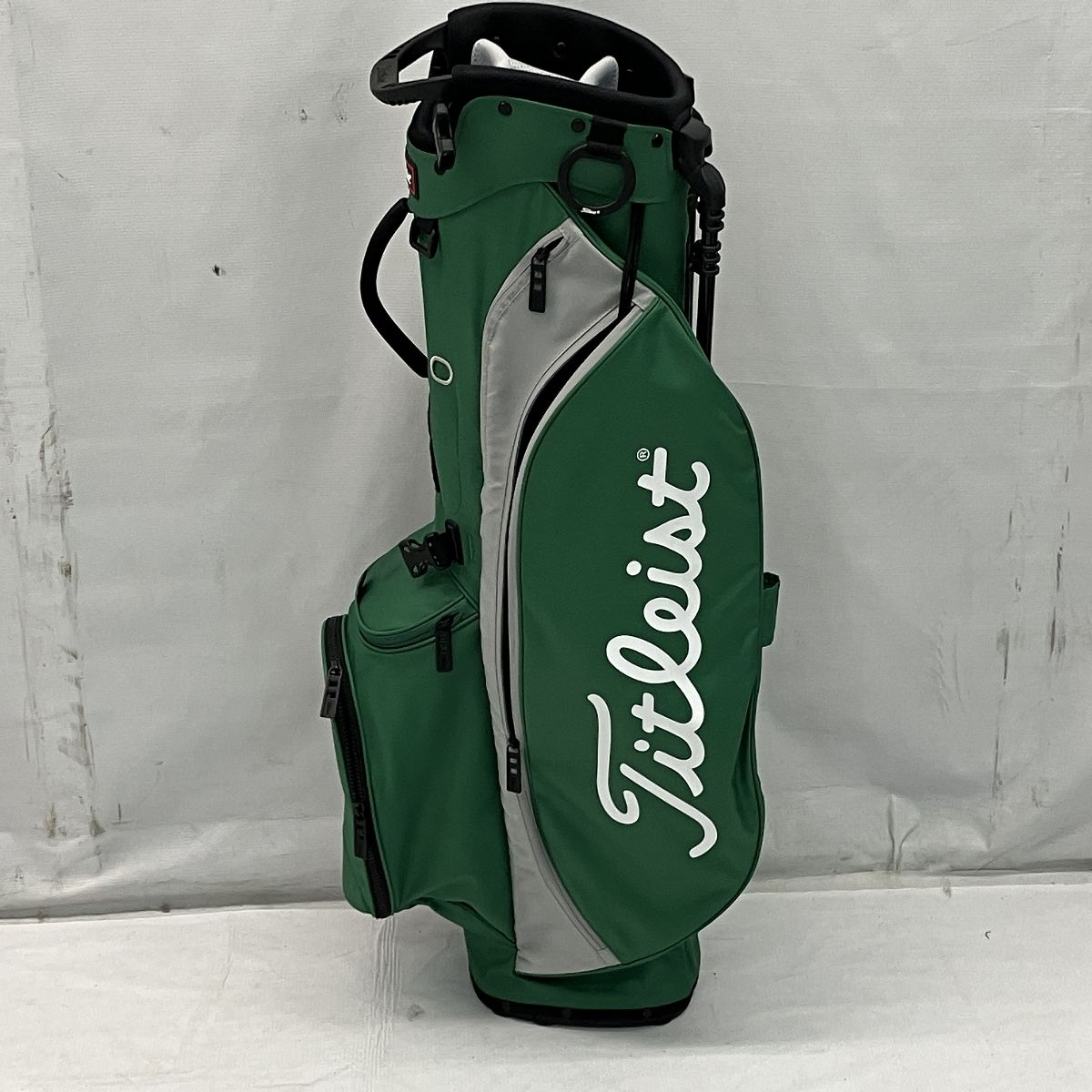 Titleist TB23SX4A グリーン ゴルフ キャディ バッグ 4分割