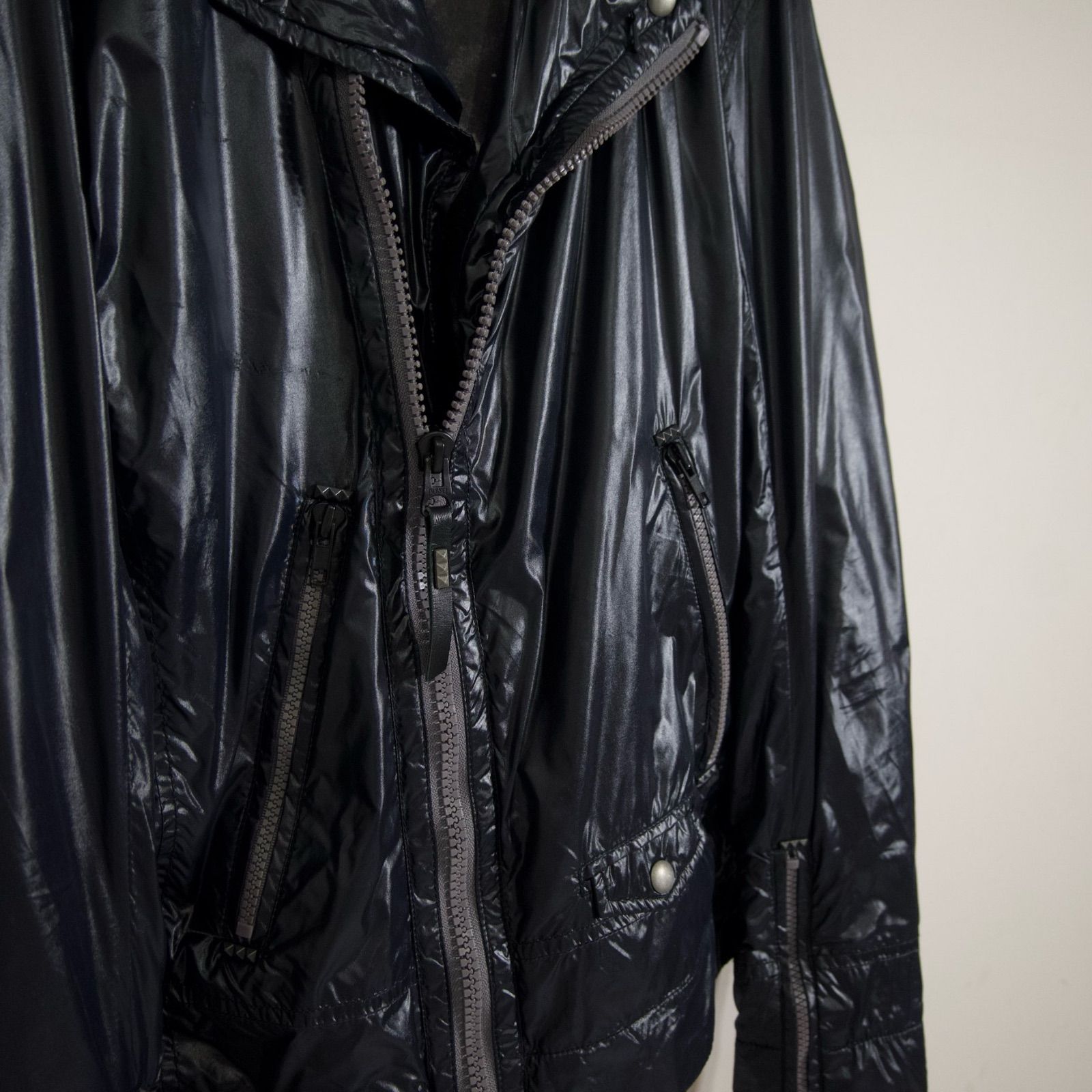 Diesel Studs Custom Nylon Riders Jacket ディーゼル スタッズ
