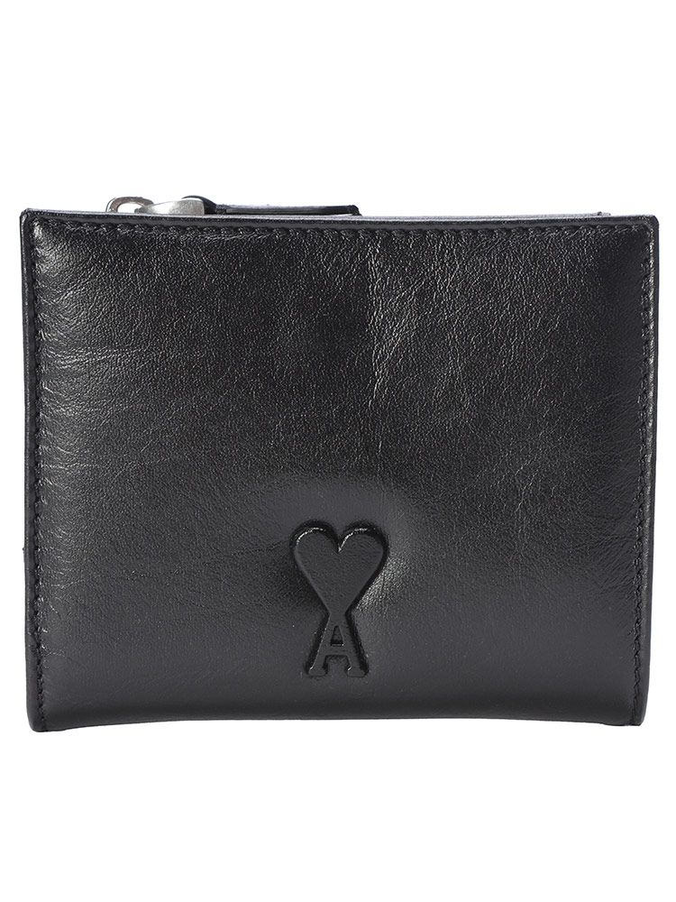 AMI PARIS アミパリス スムースレザー Voulez Vous フォールドウォレット