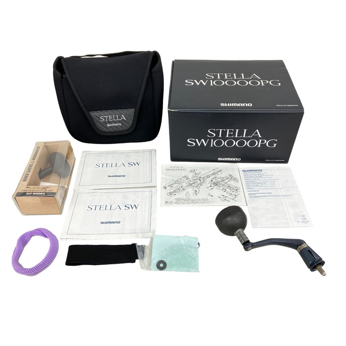 SHIMANO シマノ 13 ステラ SW10000PG スピニングリール 釣具 中古 美品  