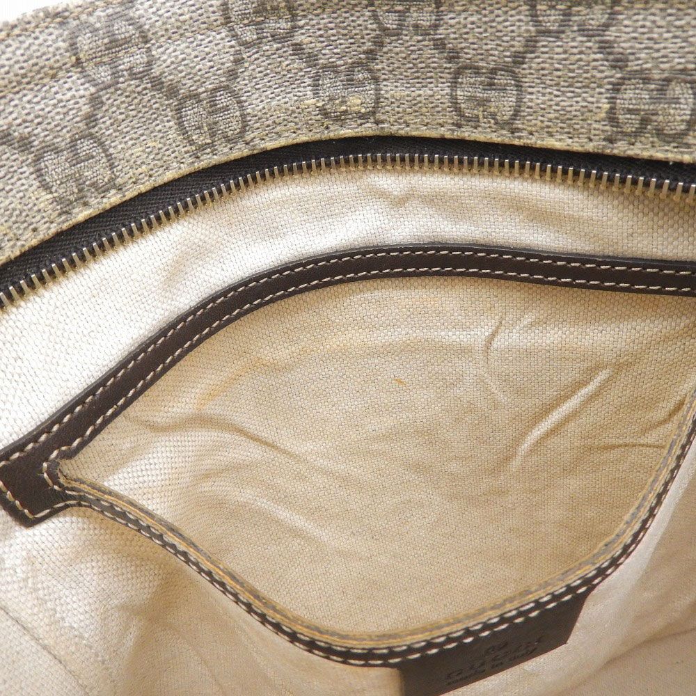 【本物保証】 グッチ GUCCI GGスプリーム GGプラス 斜め掛け ショルダーバッグ 201446 213048 ベージュ ブラウン 軽い 本物保証】 グッチ GUCCI GGスプリーム GGプラス 斜め掛け ショルダー