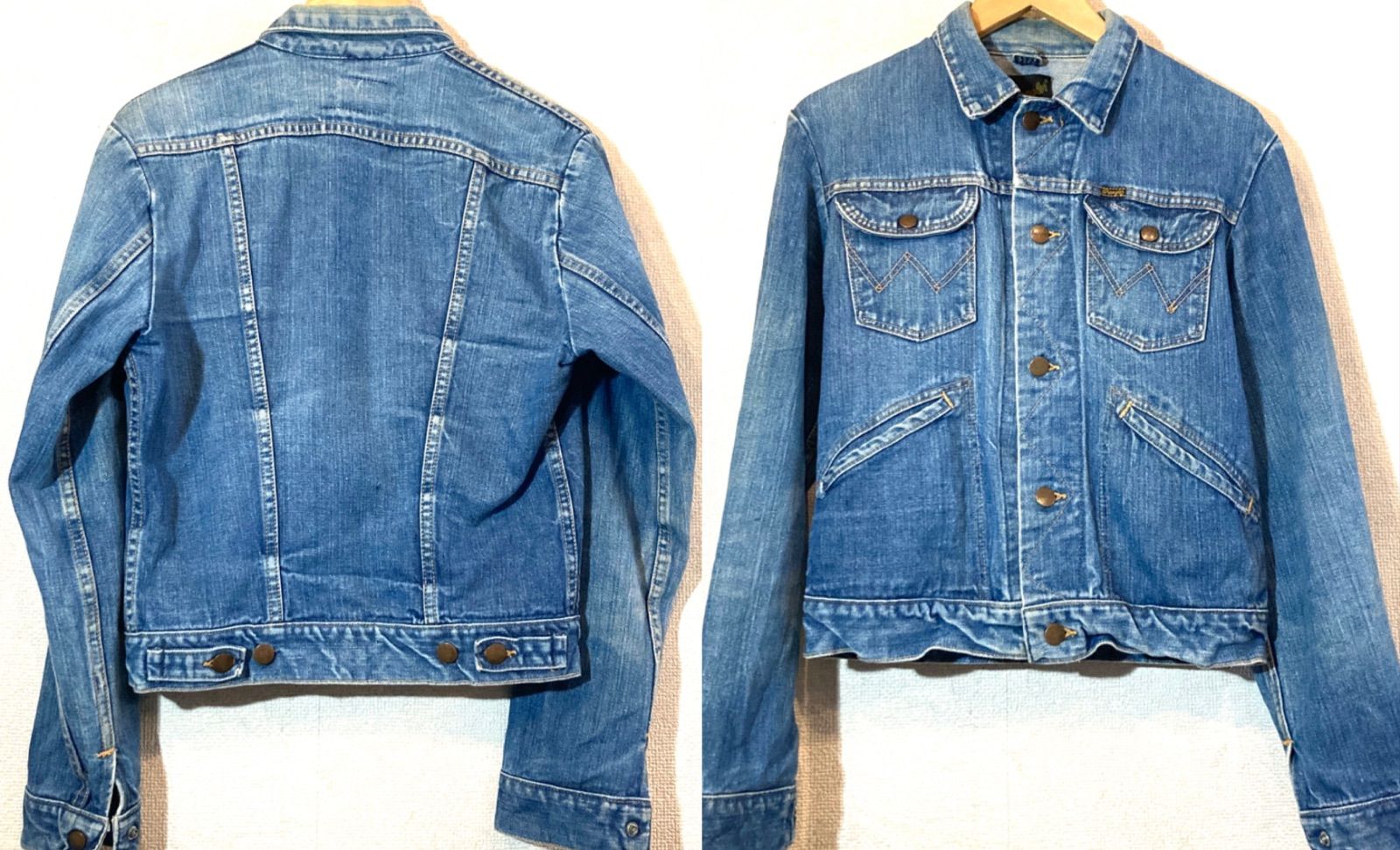 Wrangler 124MJ☆70'sVINTAGE☆3rd☆デニムジャケット☆ジージャン