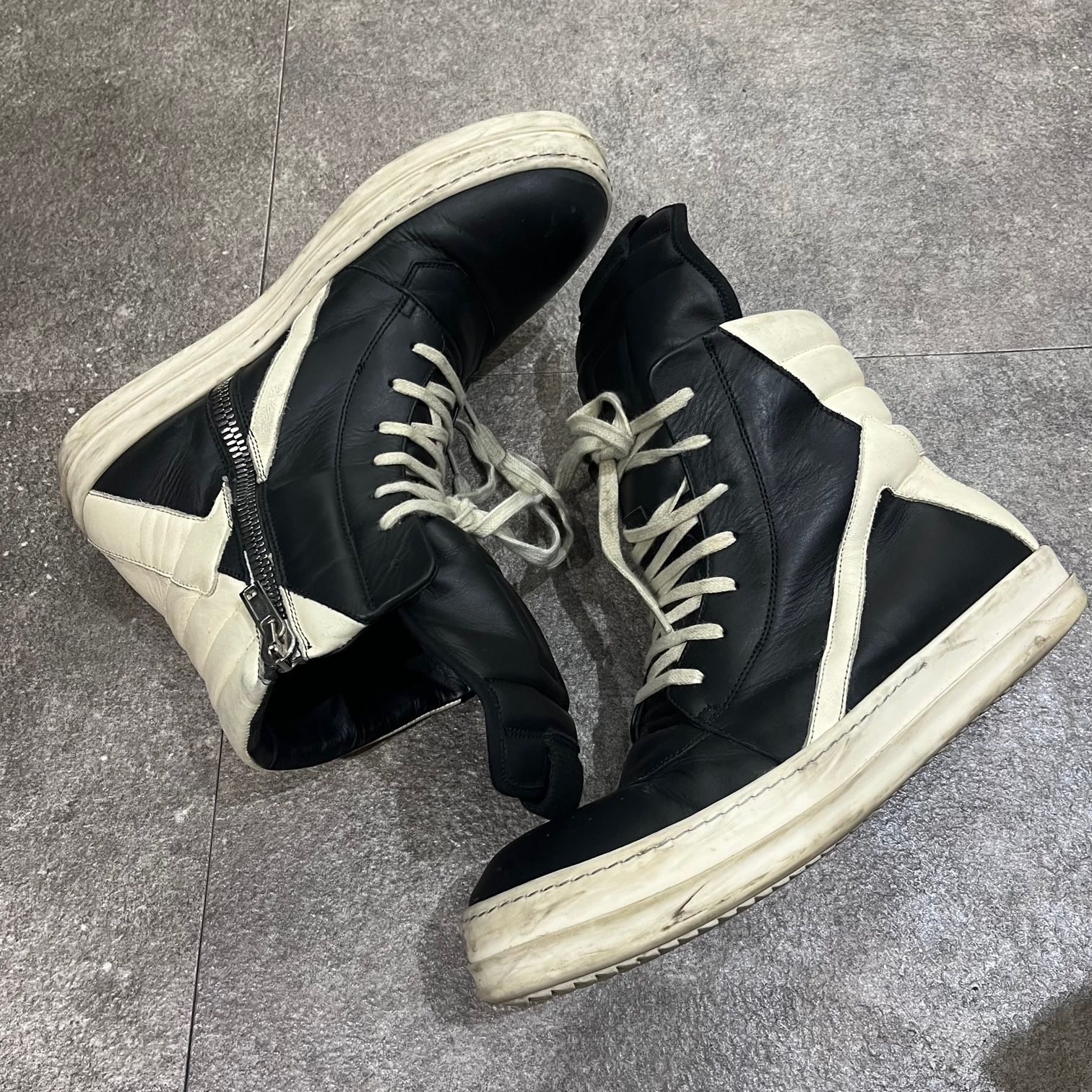 定価145200円 国内正規 Rick Owens GEOBASKET RU01C4894LPO