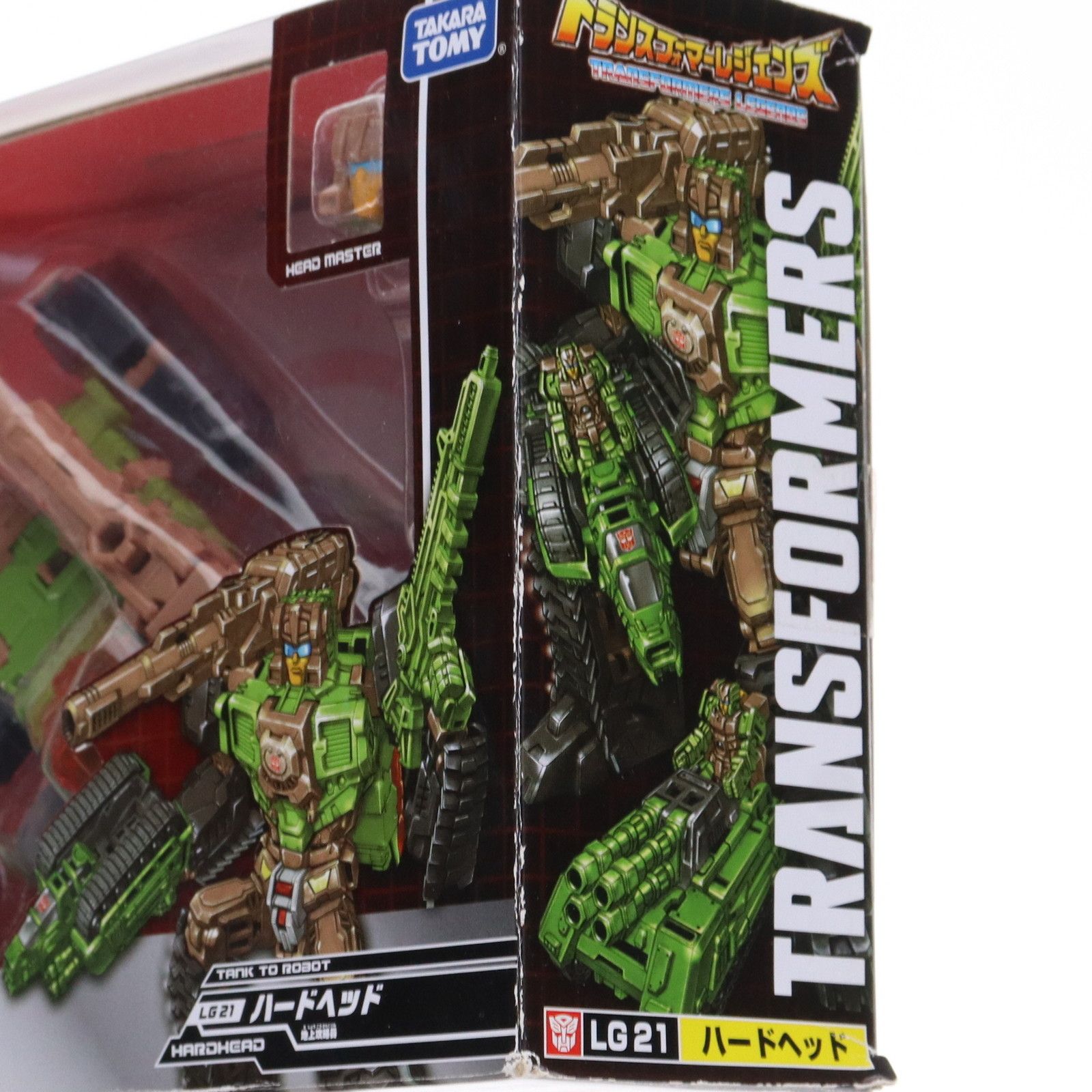 【中古】トランスフォーマー レジェンズ LG21 ハードヘッド　(ザ☆ヘッドマスターズ)　国内版 タカラトミー ハードヘッド LG21 トランスフォーマーレジェンズ LG21