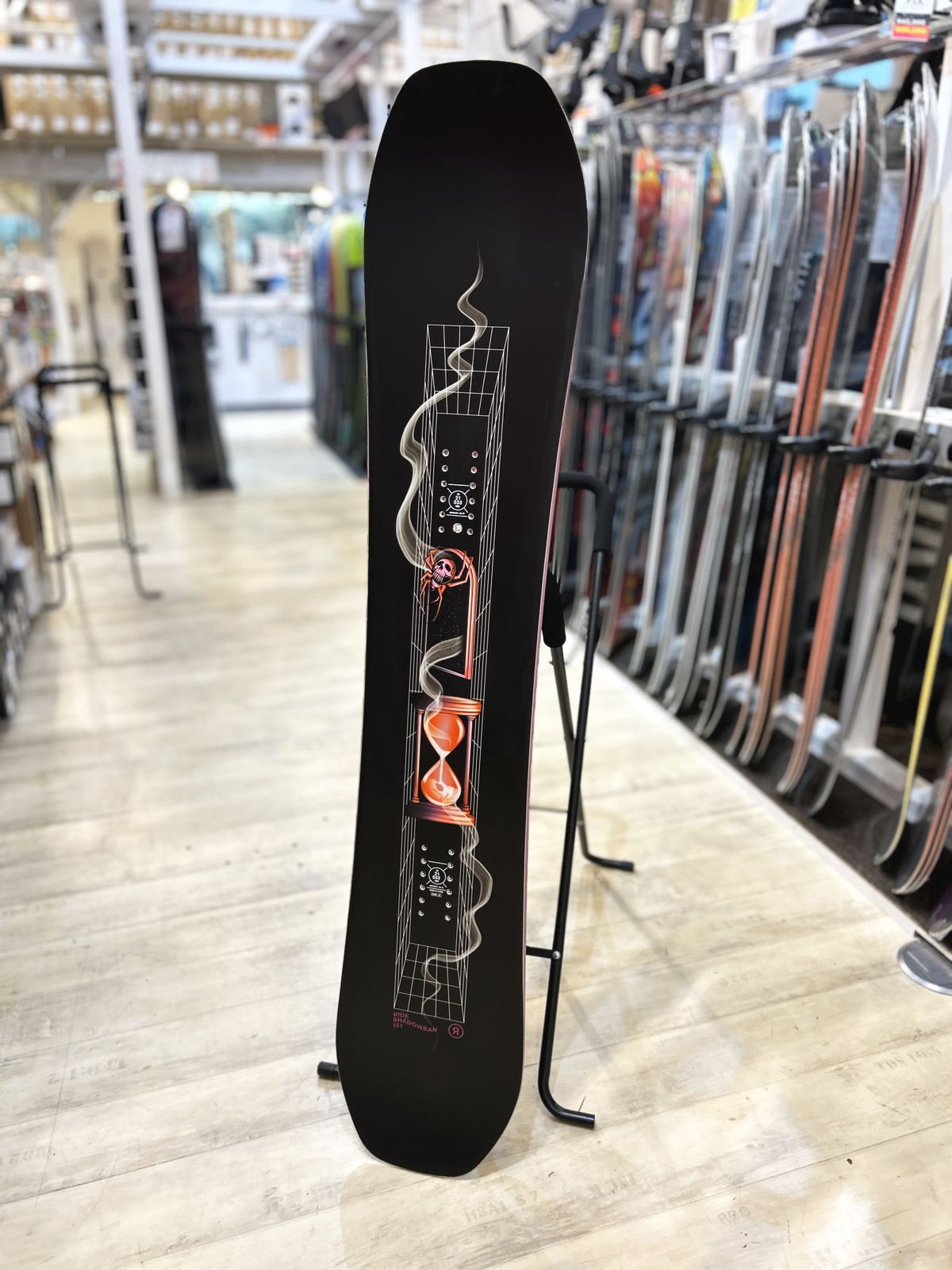 メンズ スノーボード 板 型落ち 旧モデル 154cm RIDE SHADOWBAN