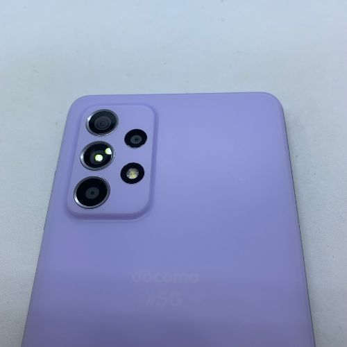 ★【美品】docomo Galaxy A52 5G SC-53B パープル