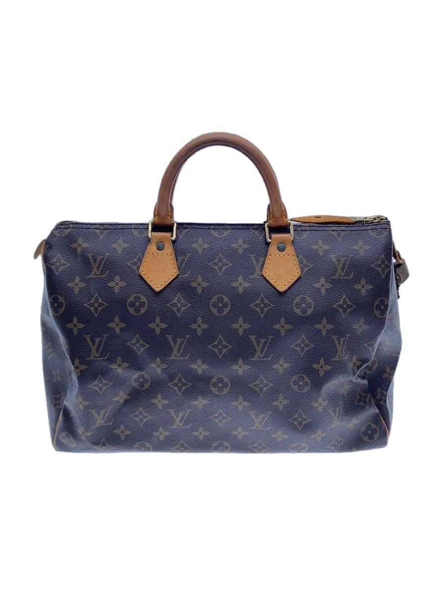 LOUIS VUITTON 1)スピーディ40_モノグラム・キャンバス_BRW PVC ブラウン M41522 - メルカリ