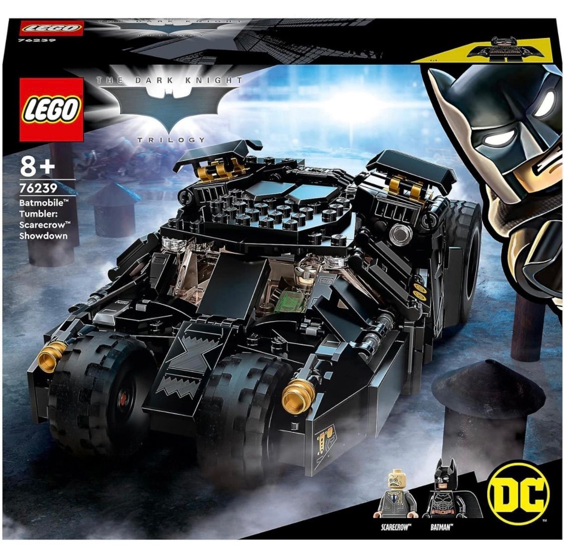 レゴ バットマン バットモービル タンブラー スケアクロウとの