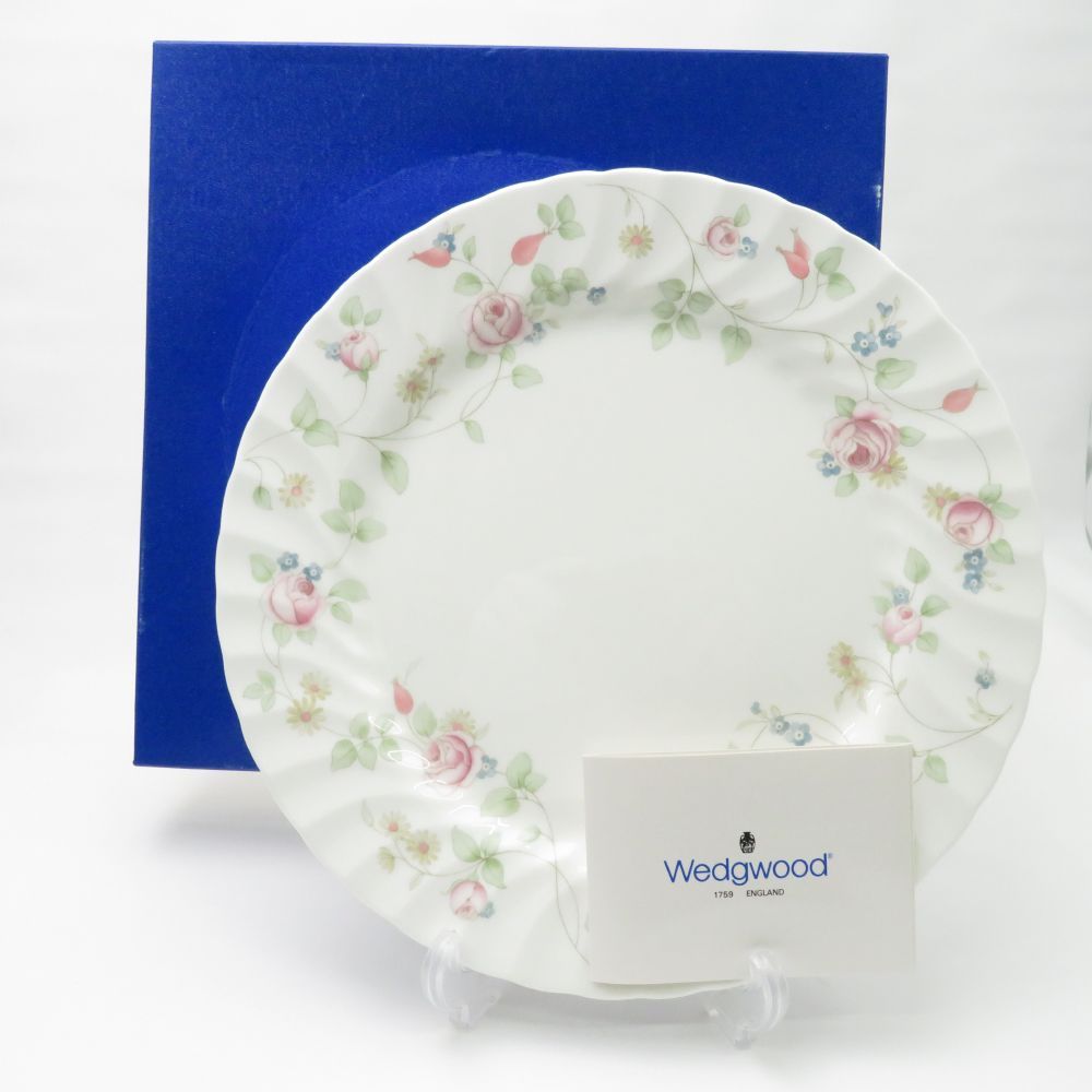 WEDGWOOD ウェッジウッド ローズヒップ 大皿 1枚 27cmプレート ディナー 花柄 フラワー 廃盤 SU5836F - メルカリ