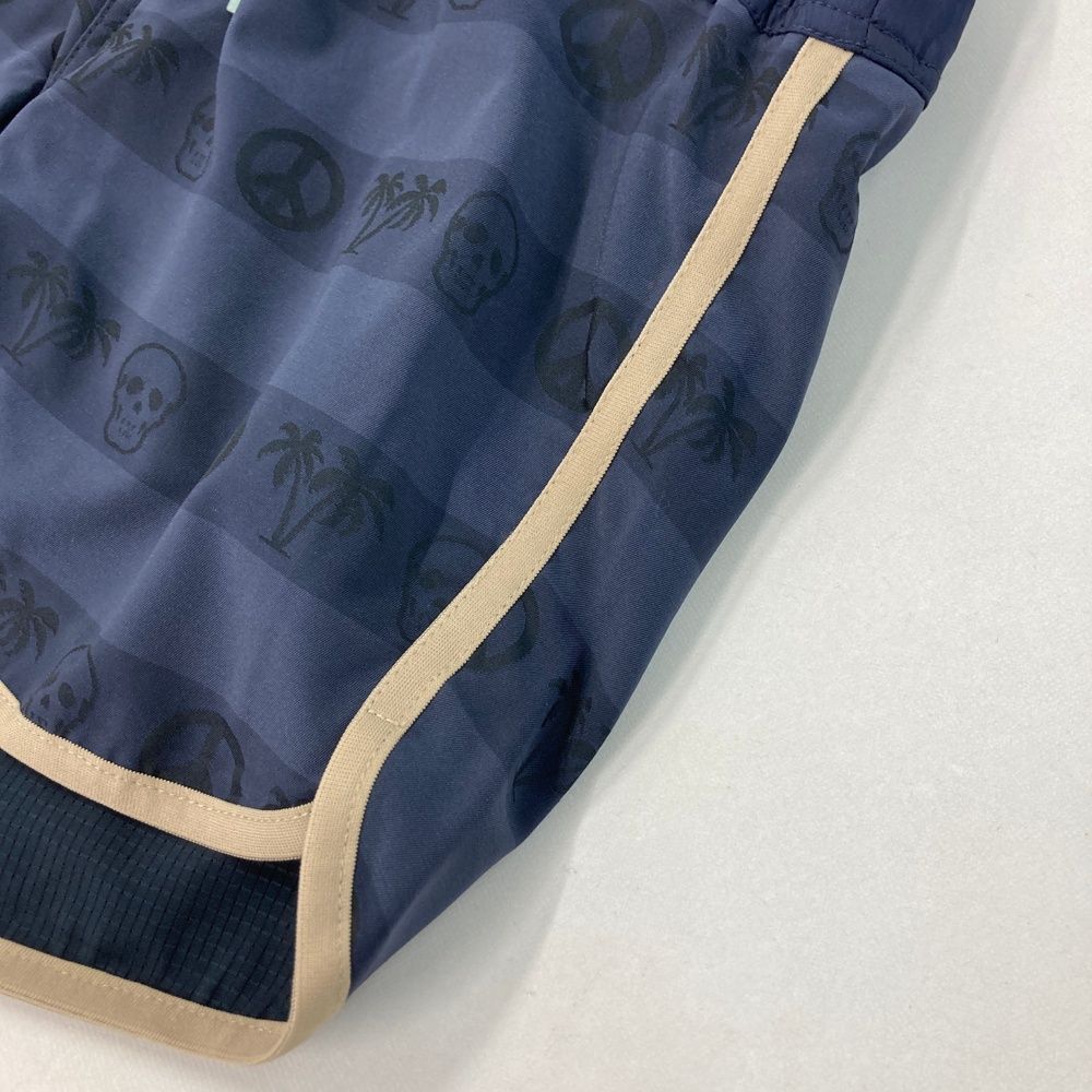 サイズ：S MARK&LONA マークアンドロナ MLW-17S-T50 ショートパンツ ボーダー ネイビー系 [240001198111] ゴルフウェア レディース ストスト