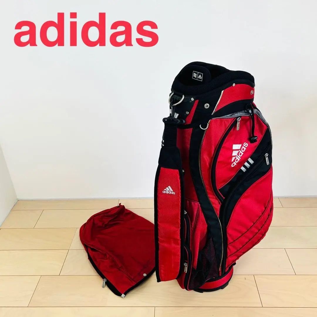 希少品】adidas アディダスキャディバッグ 送料込み - メルカリ