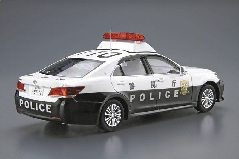 アオシマ プラモデル 1/24 ザ・モデルカー No.129 トヨタ GRS210 クラウン パトロールカー 警ら用 '16