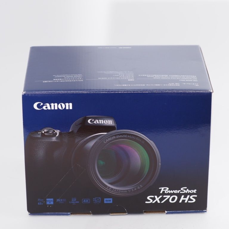 Canon コンパクトデジタルカメラ PowerShot SX70 HS 光学65倍ズーム/EVF内蔵/Wi-FI対応 程よく  PSSX70HS(中古品) (shin その他 | 競売