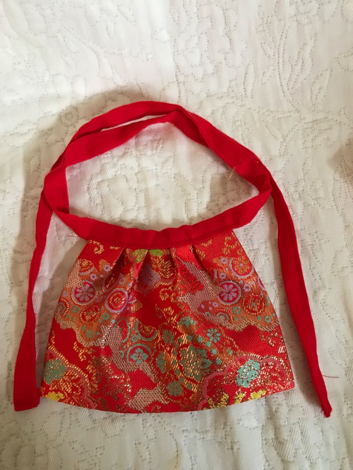 お地蔵様の前掛け　金蘭 お地蔵様の前掛け 金蘭 お地蔵さんの前掛け（大） | Jizo's apron (L)