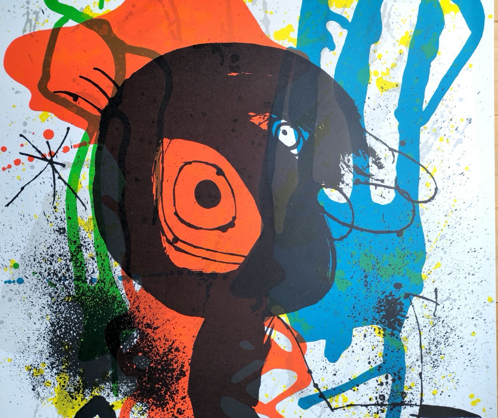 ジョアン・ミロのオリジナル・リトグラフポスター - メルカリ