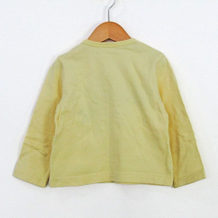 ファミリア 長袖Tシャツ トップス くるま 肩スナップ コットン