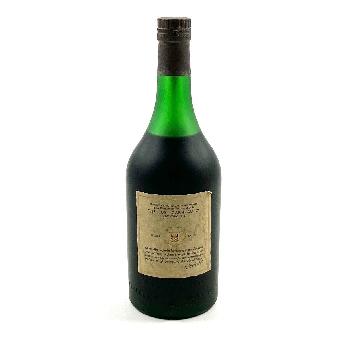 マーテル コルドンブルー 旧グリーンボトル コニャック ブランデー