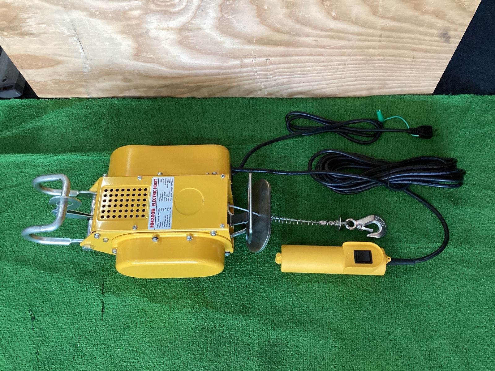 KIKAIYA HH300B 吊下げ式電動ホイスト 300kg 現状品 ケ-125