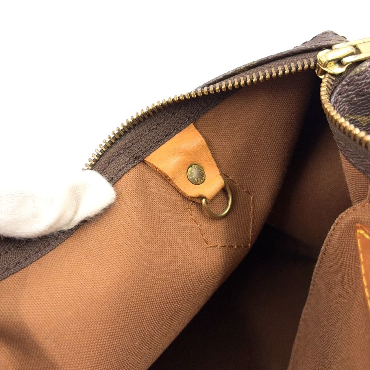 LOUIS VUITTON スピーディ30 モノグラム モノグラム レザー×PVC