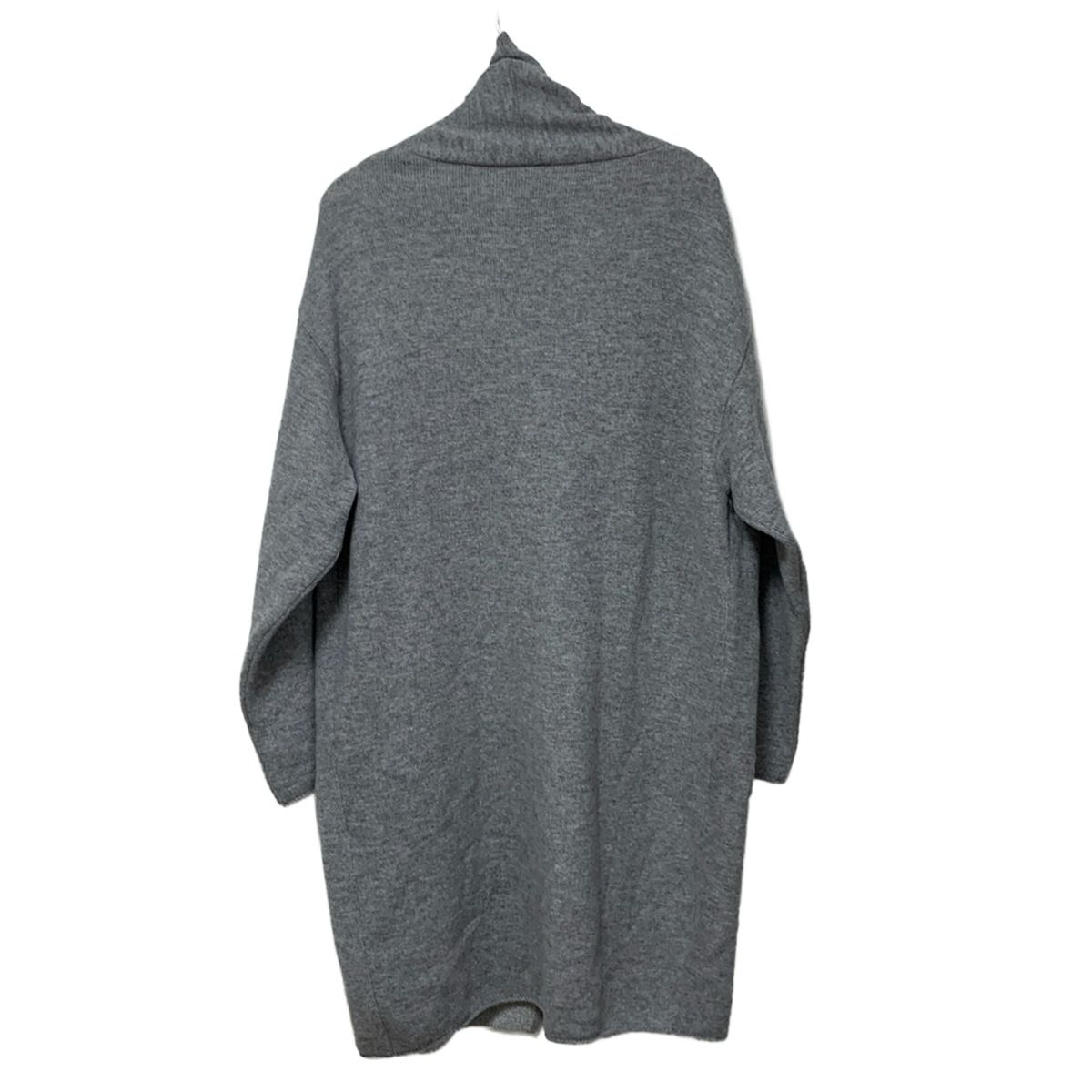 GALERIE VIE ギャルリーヴィー カーディガン サイズF レディース - グレー 長袖 ロング丈 ウール