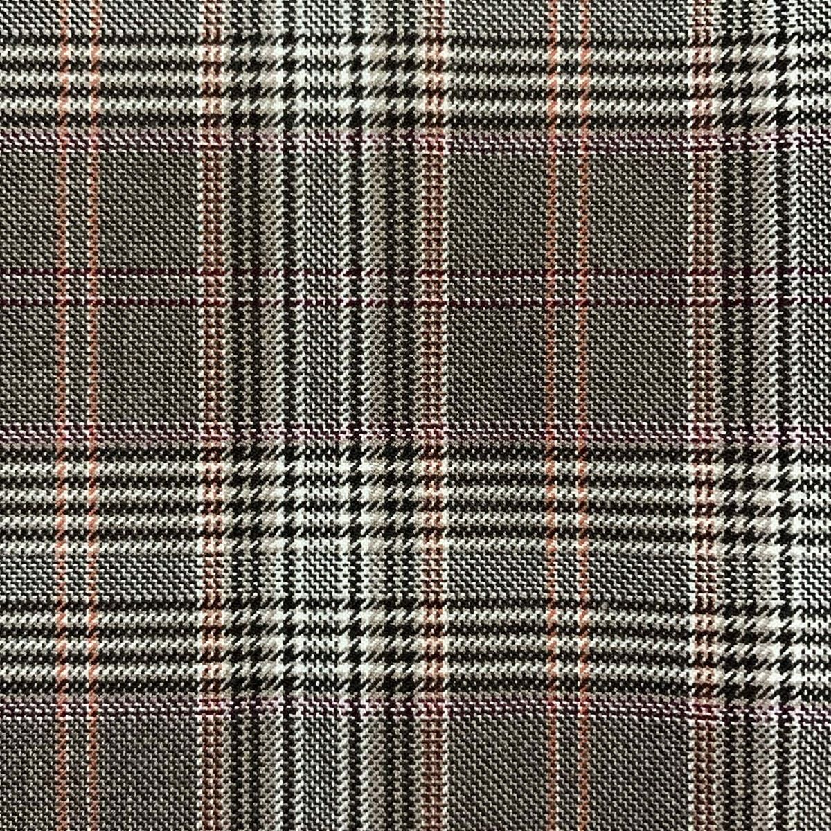 ひざ丈 チェック柄