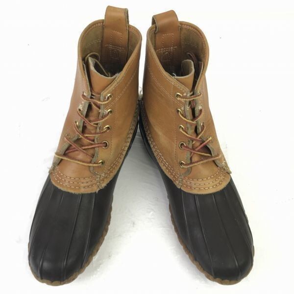 USA老舗 LLビーン 本革 ビーンブーツ 26.0 茶系 防水 アウトドア◆WB33-2 TEANAYIS_COM