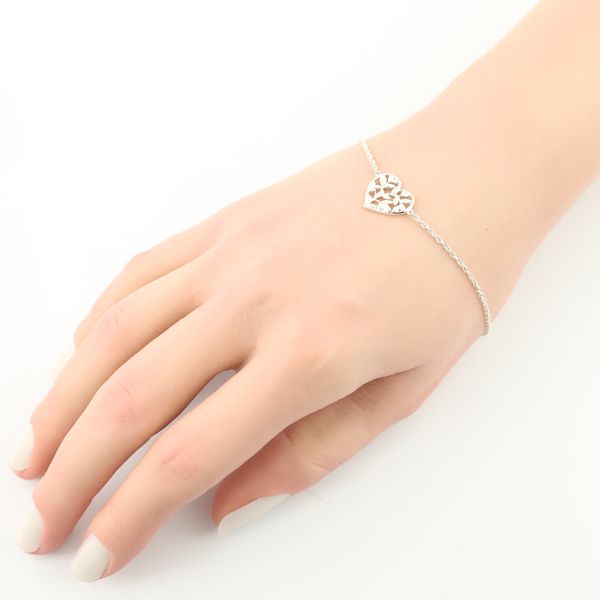 Tiffany ティファニー オリーブリーフ ブレスレット ハート AG925 Tiffany ティファニー オリーブリーフ ブレスレット ハート