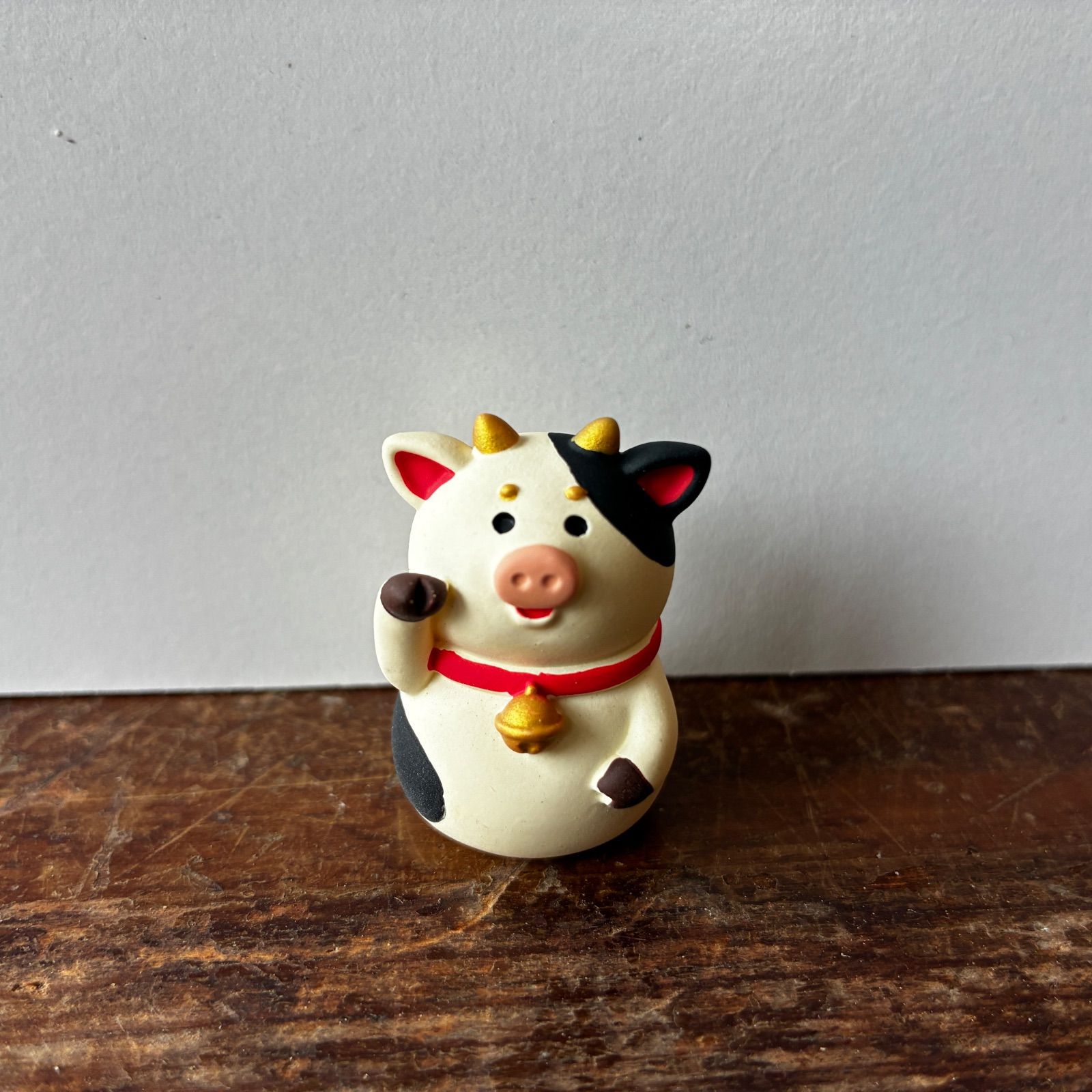 デコレ コンコンブル 酉年の置き物 デコレ コンコンブル 正月 2017酉年 お正月 にわとりと黒猫 DECOLE