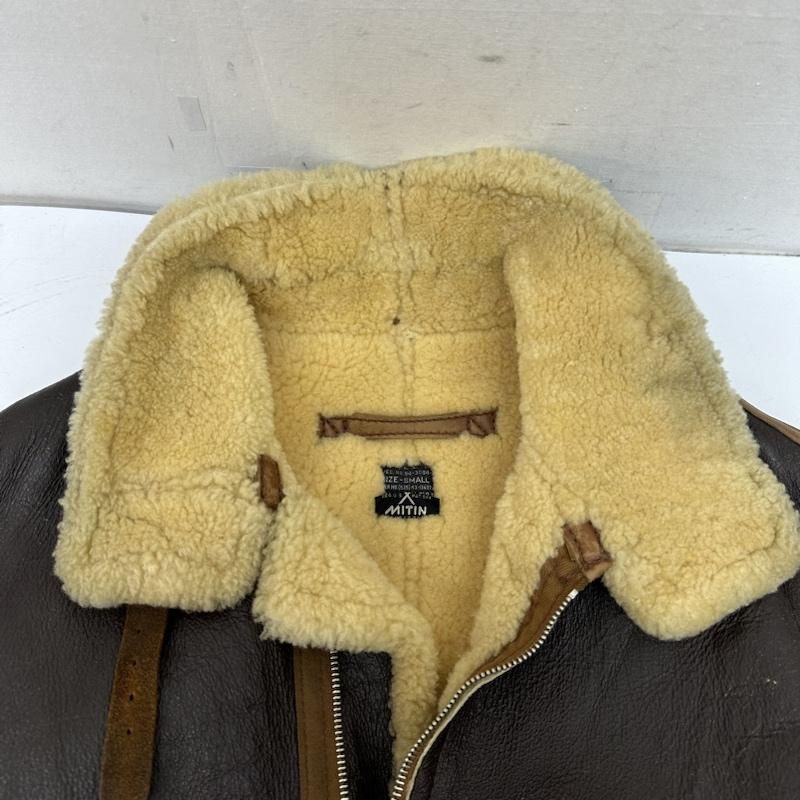 ザリアルマッコイズ D-1 94-3084-A ムートン フライトジャケット 美品/ THE REAL McCOY'S ザリアルマッコイズ 94-3084-A D-1 ムートン