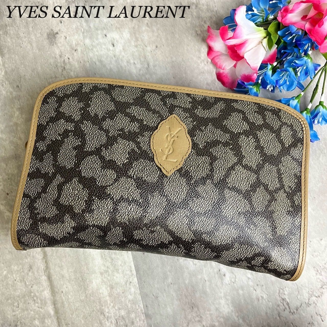 サンローランSaint Laurentメンズクラッチバッグブラック サンローランSaint Laurentメンズクラッチバッグブラック