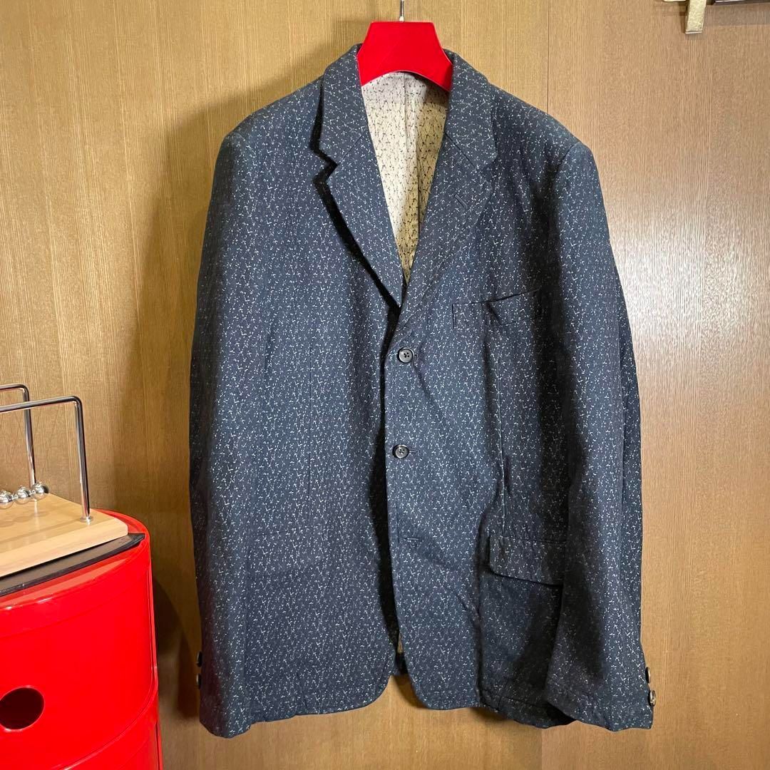 希少 ヨウジヤマモト POUR HOMME プールオム 刺し子 ジャケット 希少 ヨウジヤマモト POUR HOMME プールオム 刺し子 ジャケット