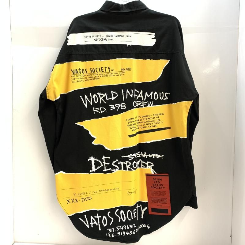 STIGMA 落書きペイントシャツ L 92