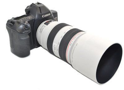 JJC レンズフード 白色 ET-73B キャノン互換 EF70-300mm F4-5.6L IS USM用 oyj0otl