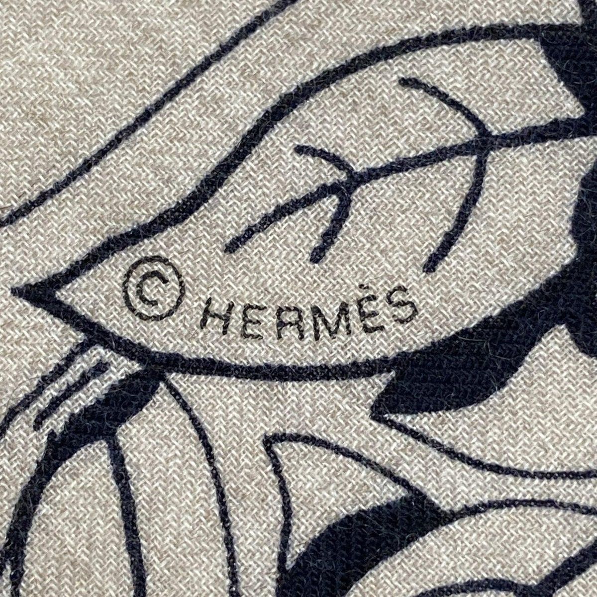 HERMES(エルメス) ストール(ショール) カレ140 ベージュ