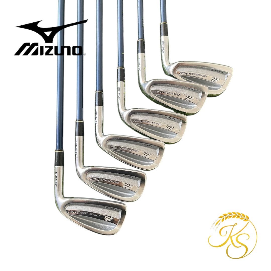 ミズノアイアン S-100 カーボン ミズノ アイアン 6本 右 MIZUNO S-100 CORTECHNO DESIGN - メルカリ