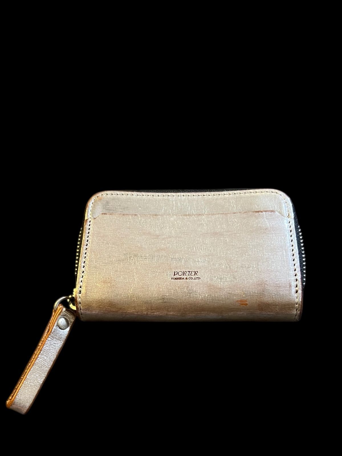吉田カバン PORTER ポーター 財布 コインケース シルバー ラウンドファスナー NA25J T 11
