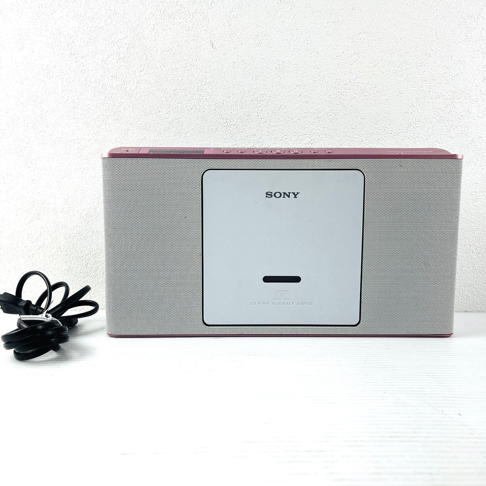 ソニー SONY CDラジオ ZS-E80 ソニーCDラジオ - オーディオ機器