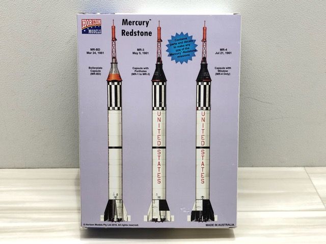 ホライズンモデル 1/72 アメリカ初の有人宇宙ロケット マーキュリー・レッドストーン 新品 【G1280-007】116 Amazon | ホライズンモデル 1/72 アメリカ初の有人宇宙ロケット