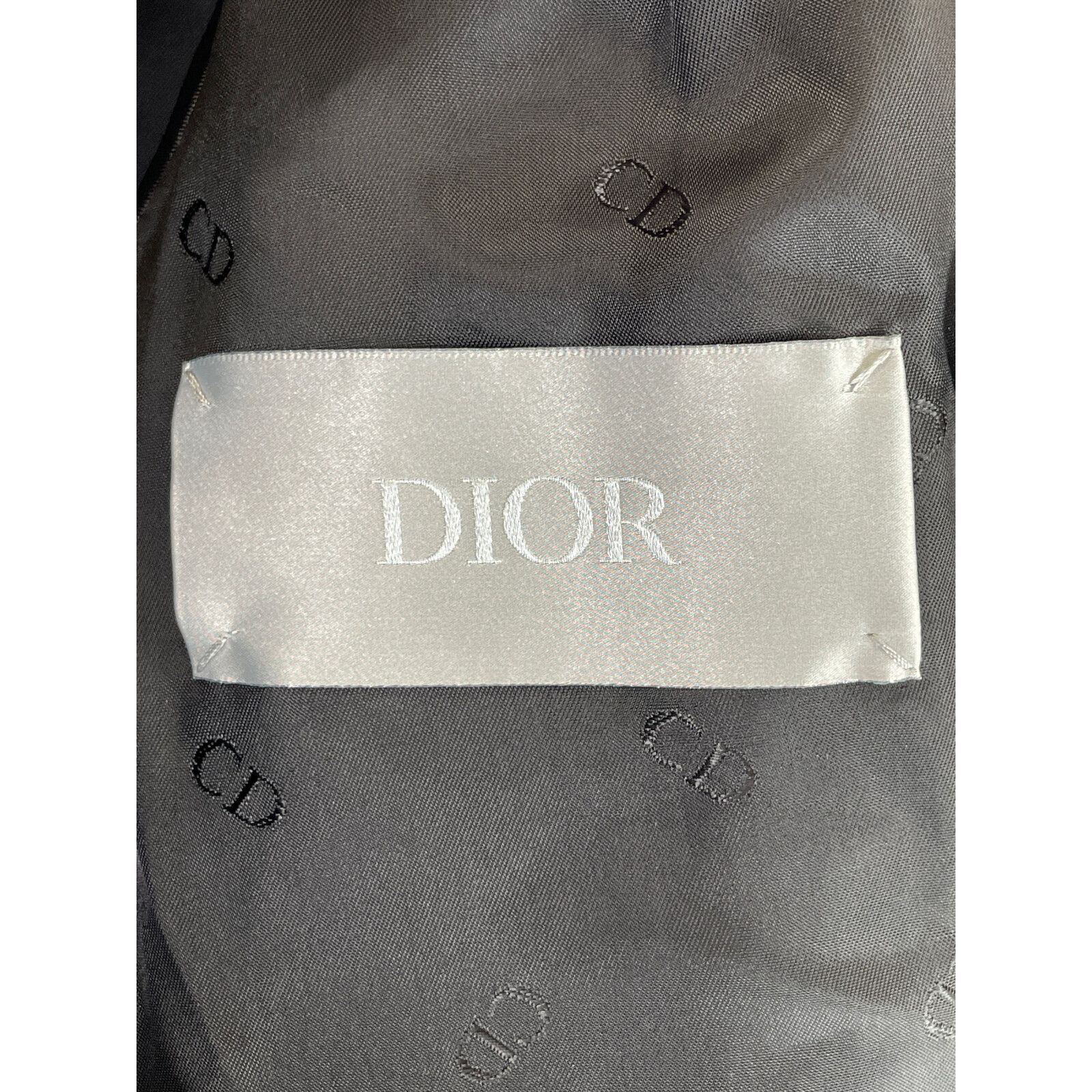 Dior HOMME ディオールオム 【国内正規】943C435B4703 FRONT PANEL PEA COAT ウール フロントパネル ピー 50