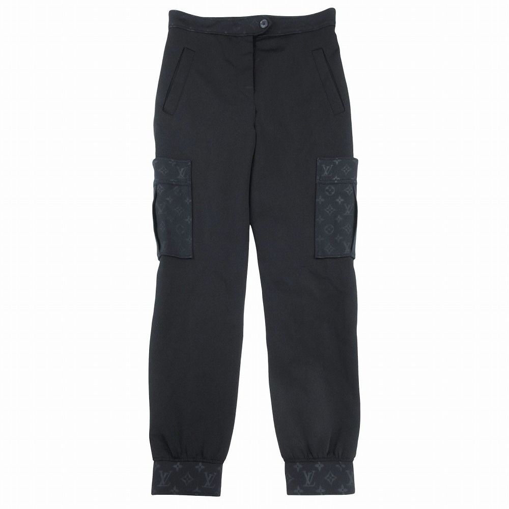 LOUIS VUITTON ルイヴィトン 22SS Monogram Detail Cargo Pants モノグラム カーゴパンツ FMPA42D97 M レディース