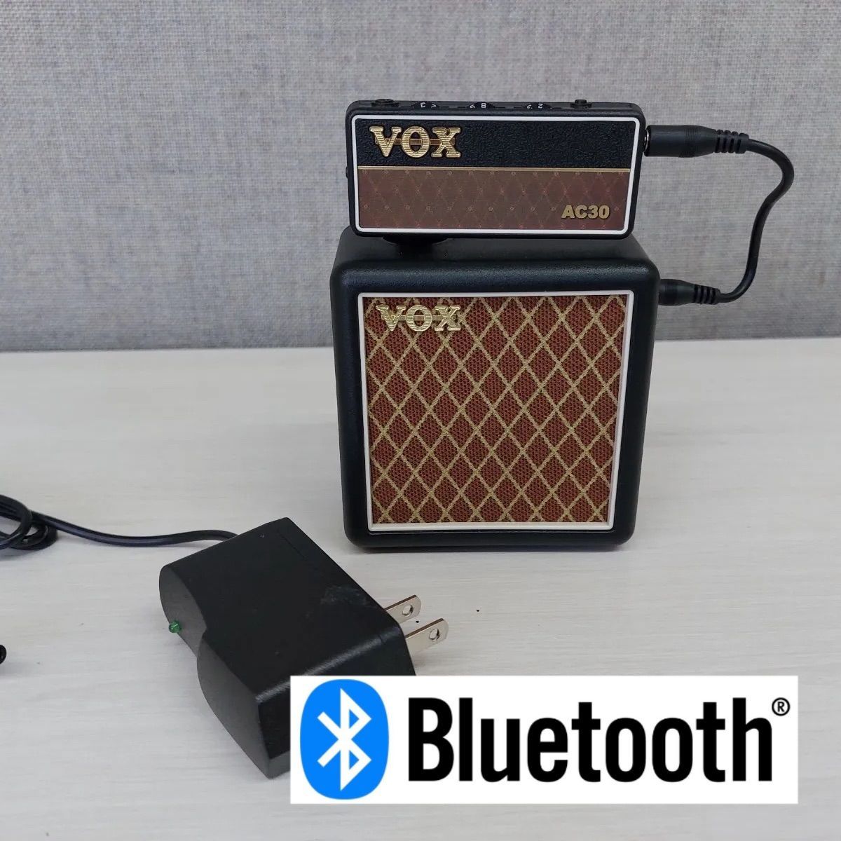 VOX ミニアンプ Bluetooth機能搭載 (アダプター付) - メルカリ