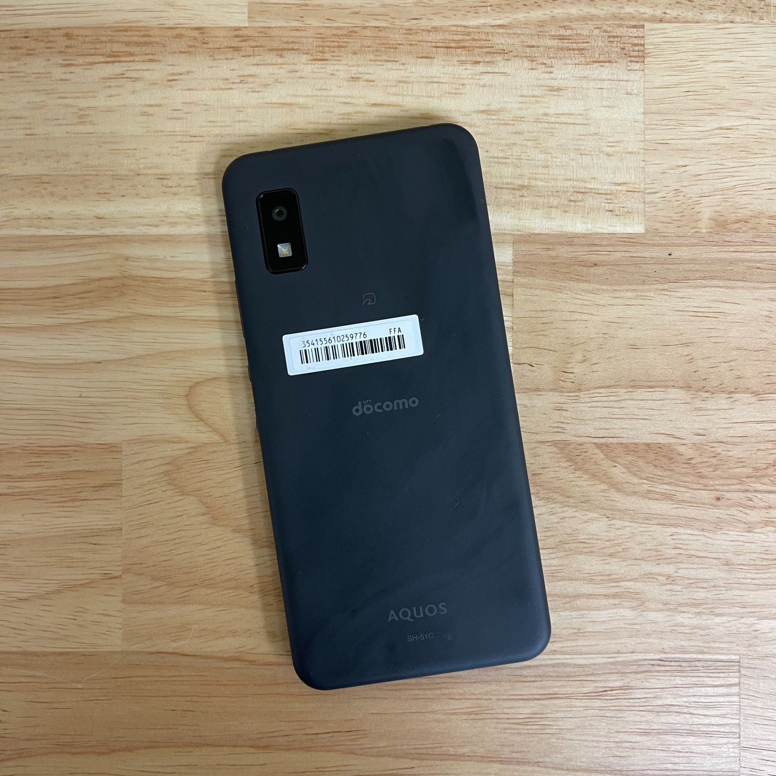 AQUOS wish2 チャコール SH-51C docomo Simフリー AQUOS Wish2 SH-51C